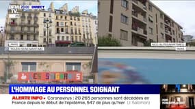 Les Français rendent hommage aux soignants ce lundi