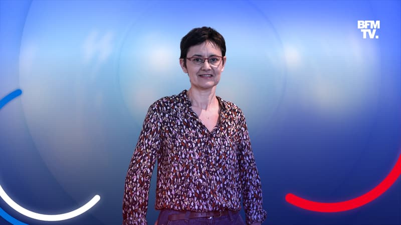 Nathalie Arthaud, candidate Lutte ouvrière à l'élection présidentielle.