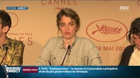 "C'est notre société, ce sont nos amis, nos pères": Adèle Haenel revient sur ses accusations d'harcèlement sexuel
