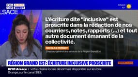 La région Grand Est proscrit l'usage de l'écriture inclusive