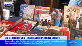 Salon du livre d'histoire: un stand de vente solidaire pour la Guinée
