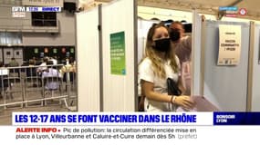 Les 12-17 ans se font vacciner dans le Rhône