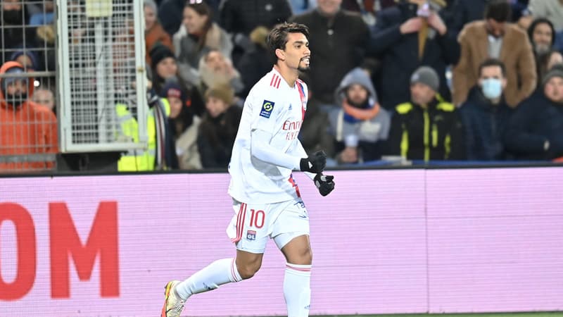 Lucas Paqueta face à Montpellier