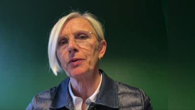 Marie-Hélène Thoraval, maire Les Républicains de Romans-sur-Isère, dans la Drôme, s'exprime auprès de BFMTV, le 3 novembre 2024