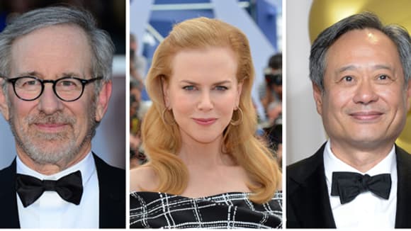 Steven Spielberg, président du jury, est entouré dans sa tâche par Nicole Kidman et Ang Lee, entre autres. Steven Spielberg, président du jury, est entouré dans sa tâche par Nicole Kidman et Ang Lee, entre autres.