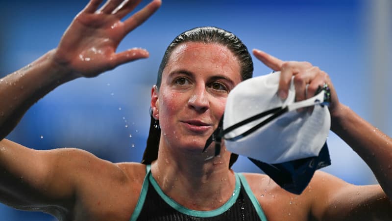 Natation: Charlotte Bonnet, médaillée olympique, annonce mettre un terme à sa carrière