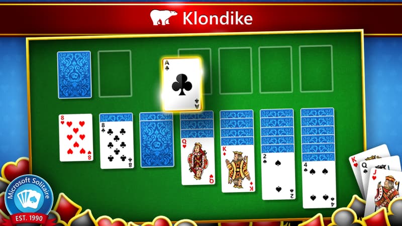 Le jeu Solitaire.