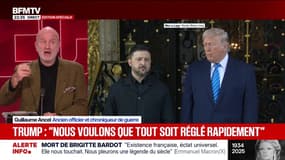 Plan de paix pour l'Ukraine: "Il reste un point crucial dans ces négociations: le Donbass", explique Guillaume Ancel, ancien officier