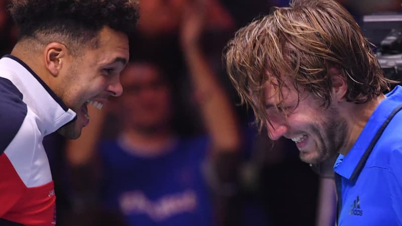 Jo-Wilfried Tsonga et Lucas Pouille