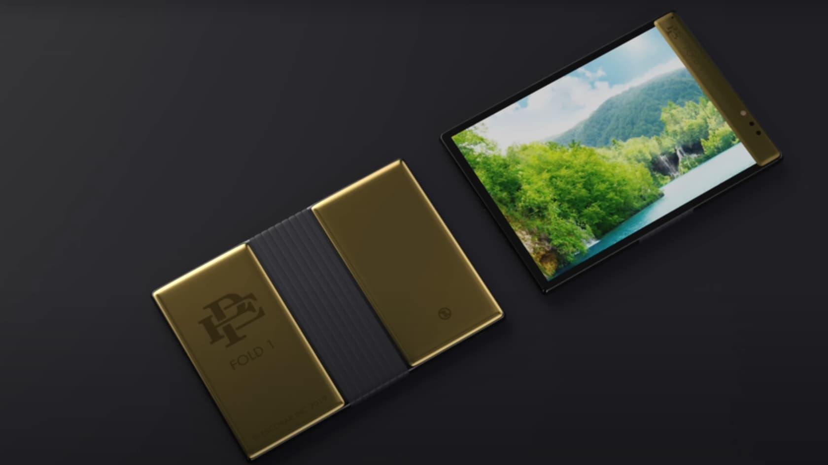 Le premier Escobar Fold, soit un Royole FlexPai déguisé.