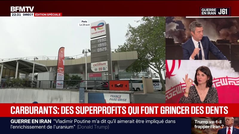 Selon Aurélie Trouvé, députée LFI, Total a payé zéro euro d'impôt sur les sociétés en France, entre 2019 et 2023