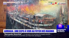 Armada de Rouen: une artiste iranienne expose ses œuvres aux foyers des marins 