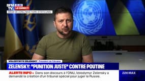 Volodymyr Zelensky: "Un tribunal spécial devrait être créé pour punir la Russie du crime d'agression contre notre État"