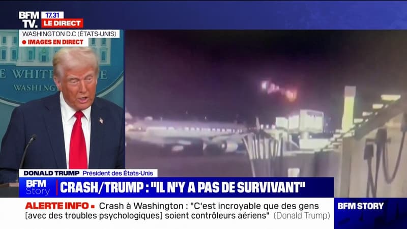 Crash à Washington: 