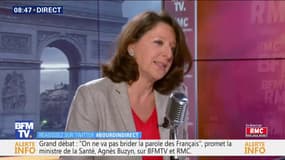 Agnès Buzyn, Ministre de la Santé et des solidarités: "Nous sommes face à des Français qui disent qu'il y a trop de dépenses publiques, trop de fonctionnaires.""Les mutuelles s'étaient engagées à ne pas augmenter leurs tarifs sur le reste à charge."