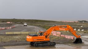 A Hinkley Point, le site sur lequel les réacteurs EPR doivent sortir de terre.