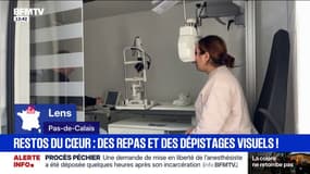 "Objectif, deux jours pour y voir clair": les Restos du cœur organisent des dépistages visuels pour les plus précaires à Lens