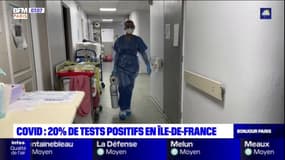 Covid-19 en Île-de-France: 20,5% de tests positifs 