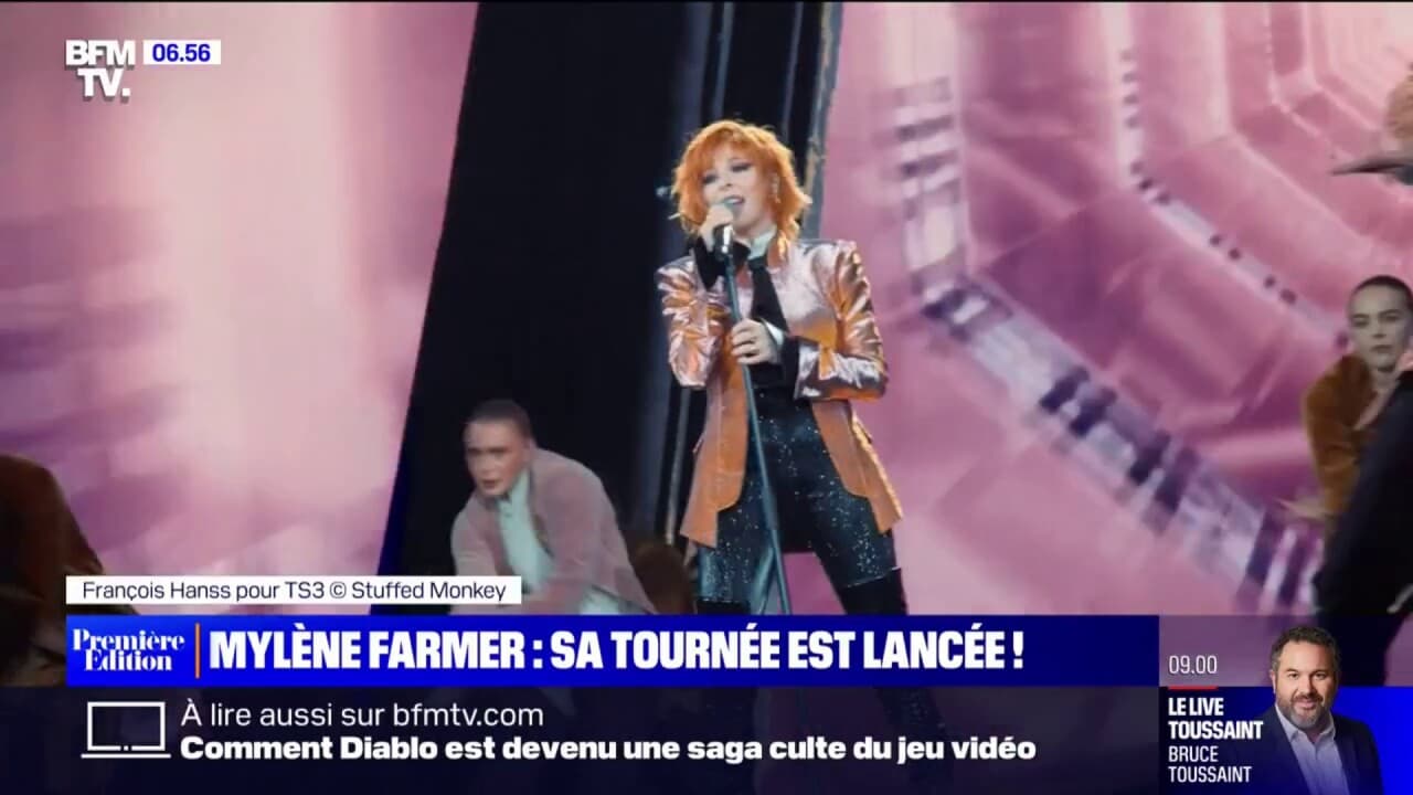 Nevermore Les Images Du Premier Show De Myl Ne Farmer Qui A