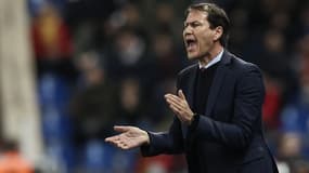 Rudi Garcia lors du barrage retour de la Ligue des nations entre la Belgique et l'Ukraine, le 23 mars 2025.