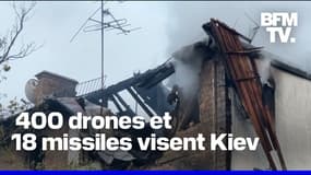 Ukraine: Kiev visée par une nouvelle attaque d'ampleur lancée par la Russie