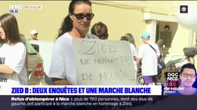 Nice: au moins 200 personnes ont marché en hommage à Zied