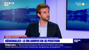 Le RN en 3e position en Auvergne-Rhône-Alpes: Andréa Kotarac espère "un recul de l'abstention" au second tour