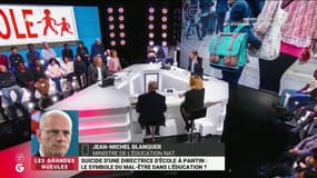 Piqué au vif, Blanquer répond au Grandes Gueules sur le suicide d'une directrice d'école à Pantin