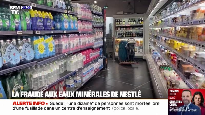 Une enquête accuse Nestlé de fraude à l'eau minérale