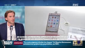 Un opérateur téléphonique suisse signale les regroupements aux autorités: "On pourrait faire la même chose en France avec des données anonymisées", affirme le directeur général de SFR