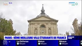 Paris: 9ème meilleure ville étudiante de France