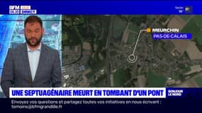 Meurchin: une septuagénaire meurt en tombant d'un pont