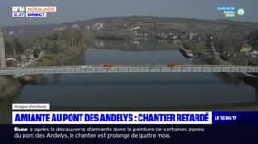 Eure: le chantier du pont des Andelys retardé après la découverte d'amiante