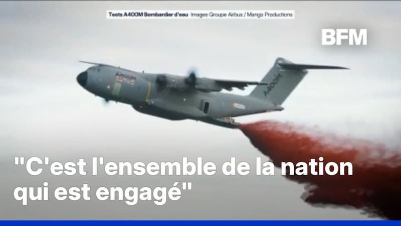 INFO BFMTV - Le Premier ministre a demandé aux armées de faire opérer l’A400M ce samedi en Gironde