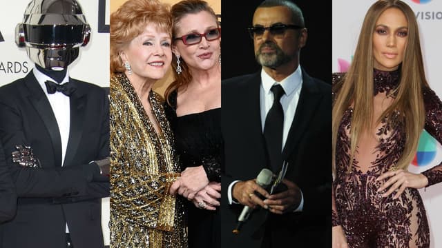 La semaine a notamment été marquée par les morts de Carrie Fisher, Debbie Reynolds et George Michael.
