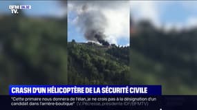 Ce que l'on sait du crash d'un hélicoptère de la sécurité civile en Isère