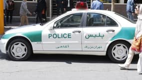 Une voiture de police à Téhéran (photo d'illustration)