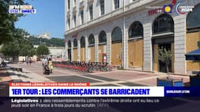 Législatives dans le Rhône: les commerçants se préparent à des débordements au soir du premier tour