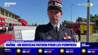 Rhône: Emmanuel Clavaud devient le nouveau patron des pompiers