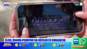 14-Juillet: Élise, marin-pompier, va défiler à Marseille ce dimanche