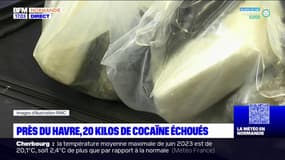 Seine-Maritime: plus de 20 kilos de cocaïne retrouvés sur une plage