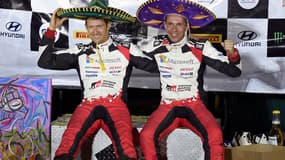 Sébastien Ogier et son équipier Julien Ingrassa