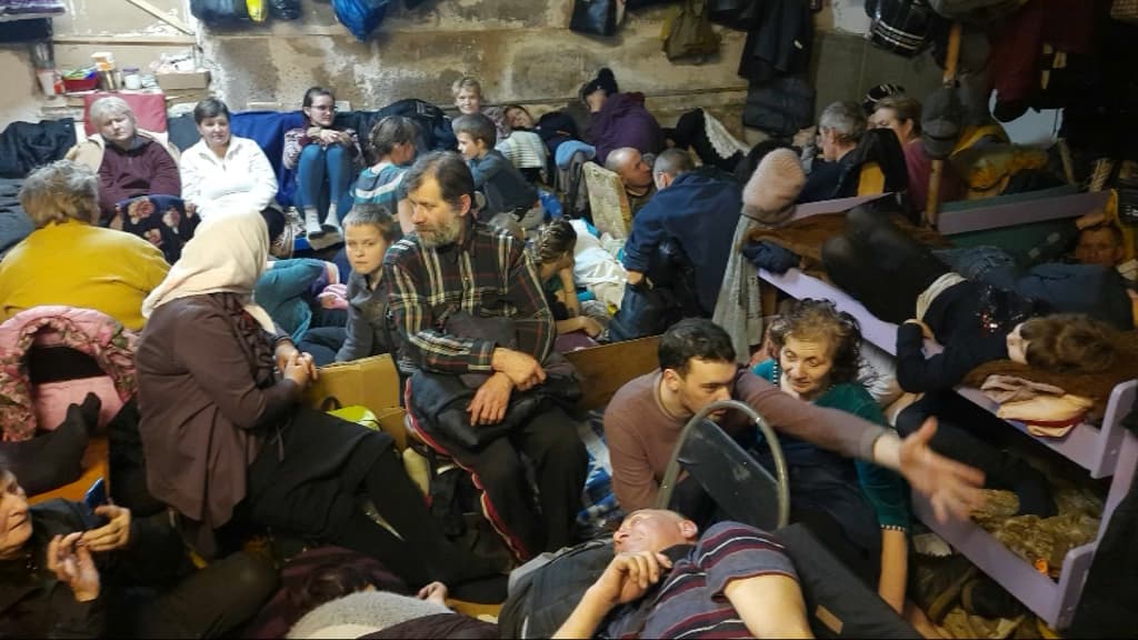 Les habitants de Yahidne ont été séquestrés dans une cave pendant plusieurs semaines