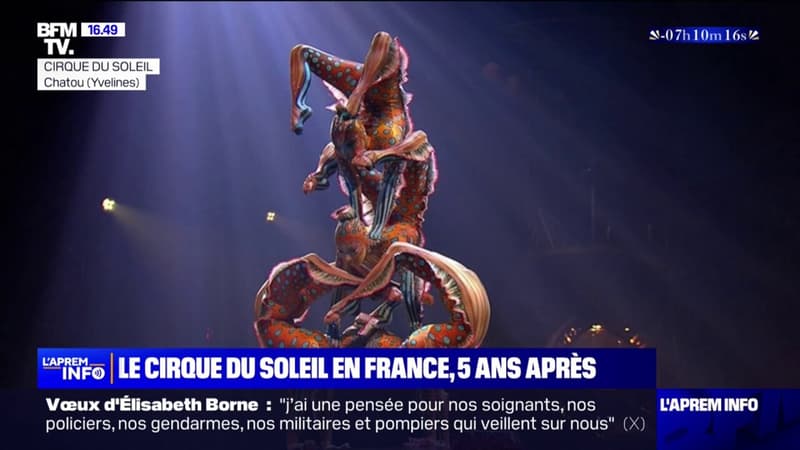 Le Cirque du Soleil de retour en France après 5 ans d'absence