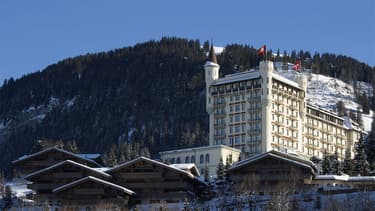 Le Gstaad Palace, en Suisse.