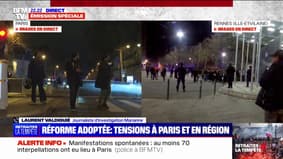 Paris: des feux de poubelles mais pas de dégradations visant des commerces, selon le journaliste de Marianne Laurent Valdiguié