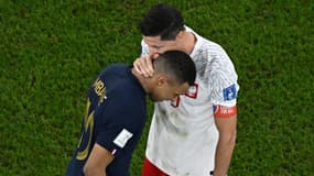 Kylian Mbappé et Robert LewandowskiFF