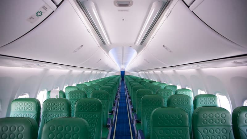 Transavia présente un confort supérieur à la moyenne en cabine.