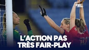Premier League (F) : l'action pas très classe des joueuses mancuniennes pour gêner la gardienne adverse
