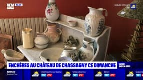 Enchères au château de Chassagny ce dimanche